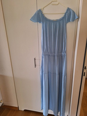 Celestino long blue dress like new, comfortable, summer