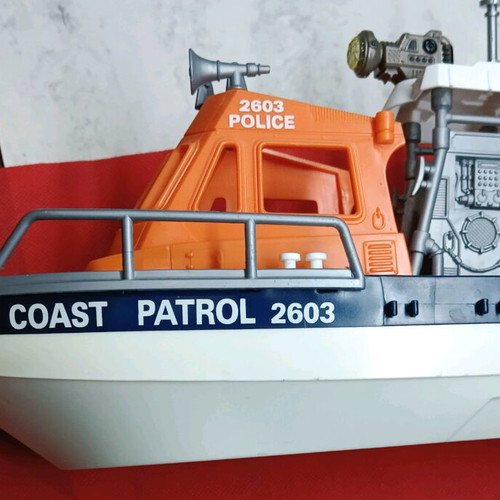 Vintage Coast Patrol Police 2603 Chap Me toy used