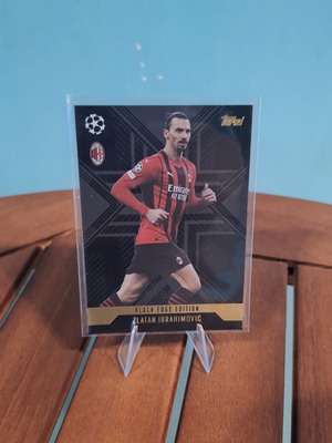 Ibrahimovic Black Edge Edition Match Attax 2025 card like new