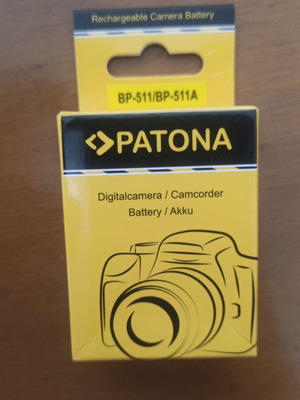 BP-511/BP-511A Camera Battery 1300mAh New Compatible with Canon