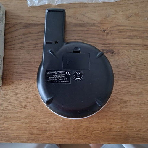 Salter digital kitchen scale model 1030 used, 5 kg capacity
