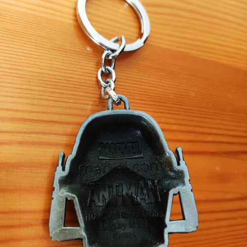 Ant-Man 2015 collectible 3D keychain Marvel new, red and silver