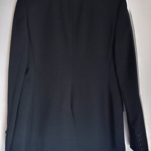 Burberry women's jacket new, size L, black, 96% wool