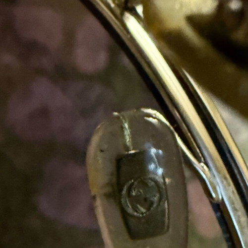 Gucci purple degrade sunglasses used with minor lens wear