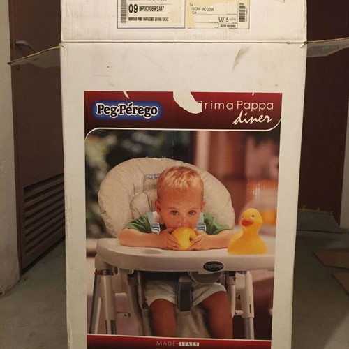 Peg Perego Piko 3 Compact stroller and Prima Pappa Diner high chair used