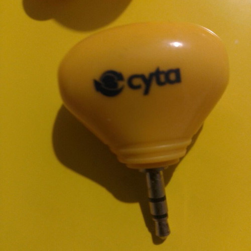 Cyta collectible mobile phone audio splitter new