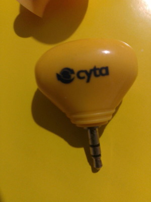Cyta collectible mobile phone audio splitter new