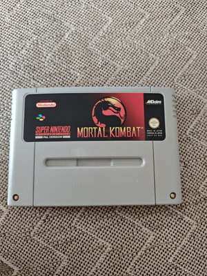 Mortal Kombat SNES used fighting game