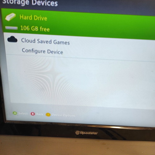 Xbox 360 Fat 120 GB HDD like new
