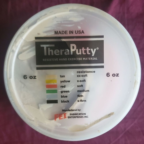 TheraPutty Finger Grip Hand Exercise Putty Set antimicrobial like new