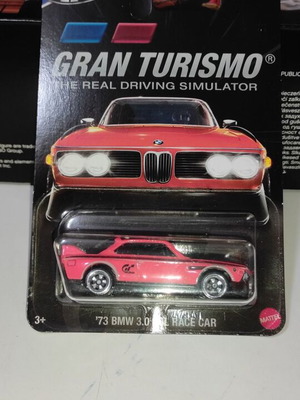 Hot Wheels 2024 '74 BMW 3.0 CSL Race car Gran Turismo σειρά 1/5 καινούργιο