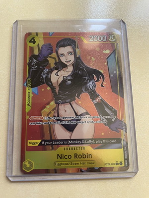 One Piece TCG Nico Robin St29 Alternative Art card like new