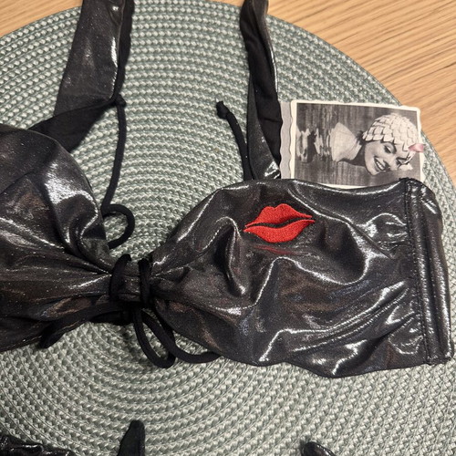 Bikini Elegance new, gray and silver, size L cup C