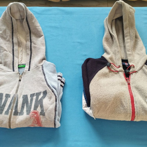 Set of 2 Benetton and Tricoteen Wear kids jackets like new, size 4 (104cm)