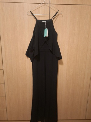 Jovonna one-piece jumpsuit new, black, size S