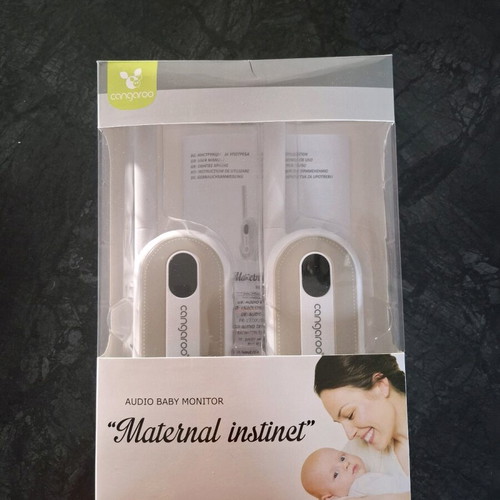 Cangaroo audio baby monitor new system with charger and batteries