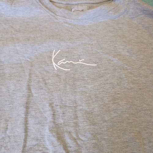 Karl Kani men's t-shirt gray melange size M like new
