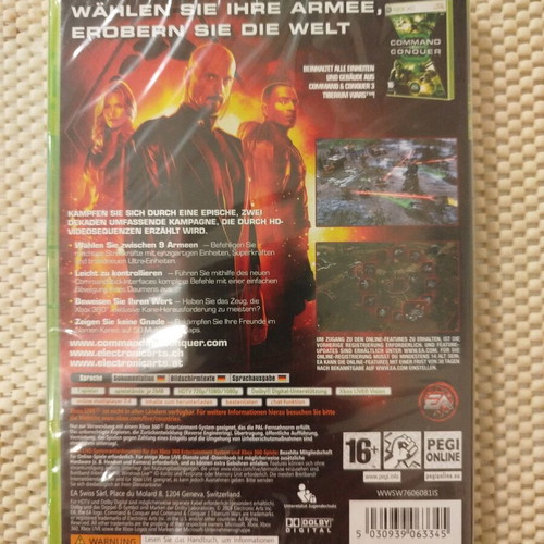 Command & Conquer 3: Kane's Wrath Xbox 360 new sealed