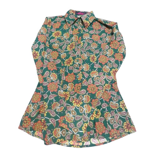 Motel shirt colorful 60s style new, size XS