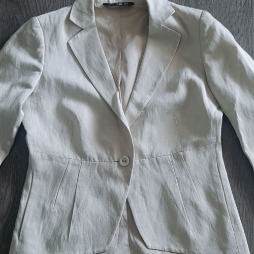 Liu Jo linen jacket slim fit, like new, beige
