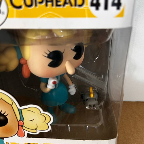 Funko Pop Sally Stageplay #414 like new, Cuphead