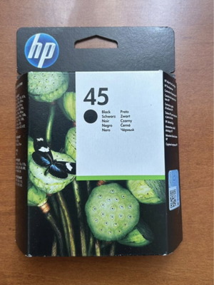 HP Ink 45 Black expired