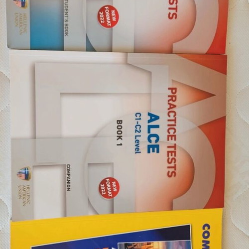 English practice books C1-C2 level, set of 3