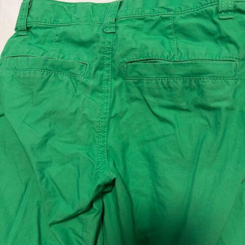 Benetton bermuda shorts for 4-year-old boy, white and green