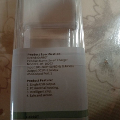 Garbot Smart Charger 2A 2.0 USB new sealed charger