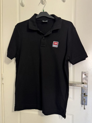Diesel Polo shirt size medium black like new