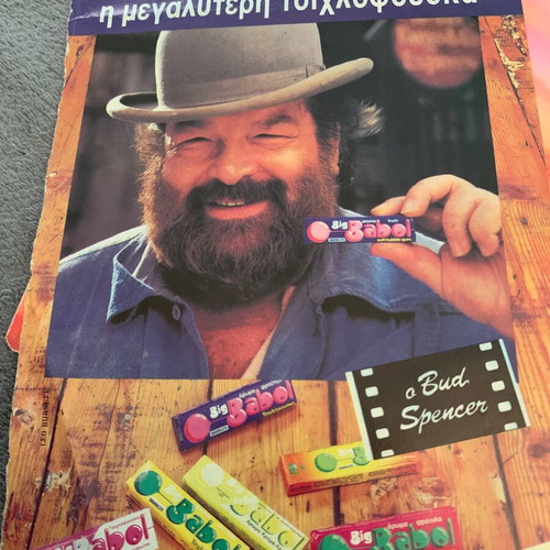 Big Babol advertising notebook used, collectible