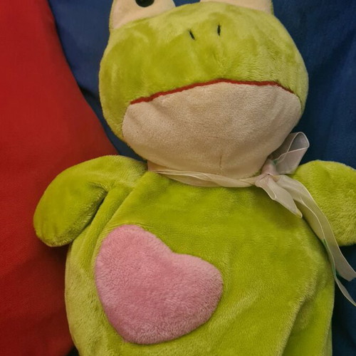 Plush frog very good quality hypoallergenic new
