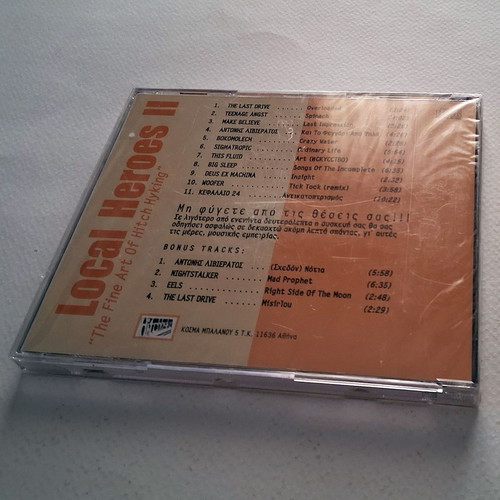 Local Heroes II CD new Greek rock collection