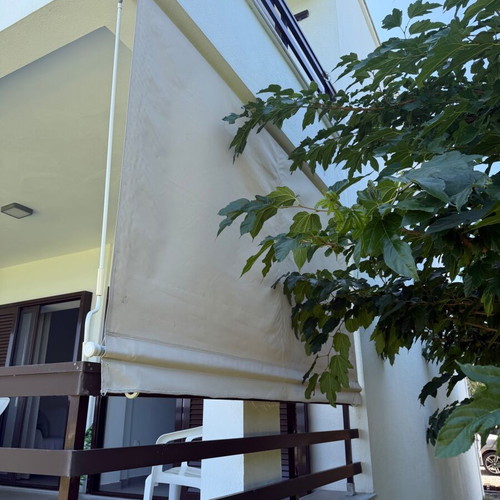 Awning used, white, length 2.80m