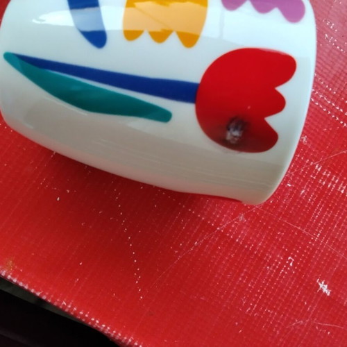 Ppd tulip flower mug with box