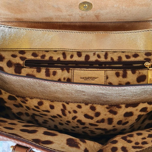 Dolce Gababana shoulder bag used, brown