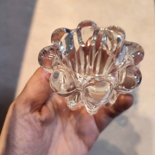 Crystal candlesticks set like new