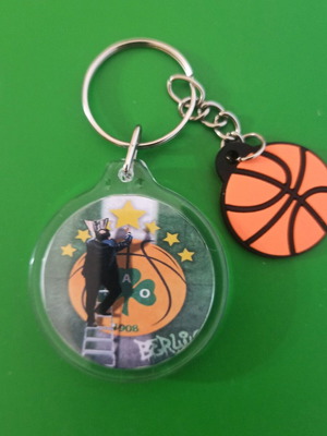 Panathinaikos Round Keychain No42 New