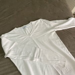 White knitted blouse used