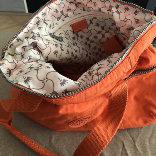 Kipling women's handbag like new, orange