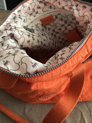 Kipling women's handbag like new, orange