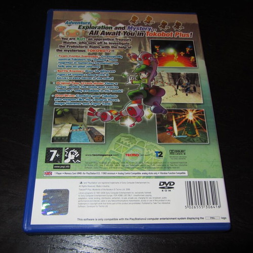 Tokobot Plus Mysteries of Karakuri Sony PS2 like new