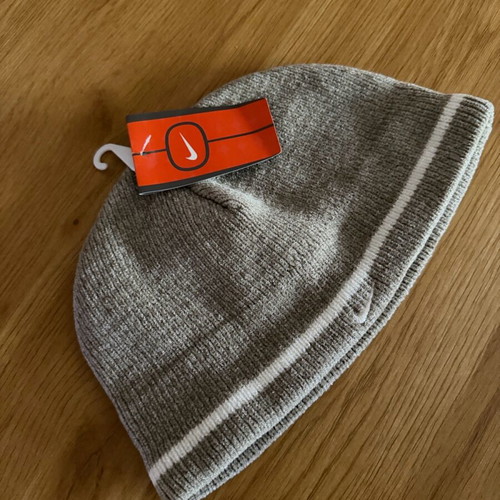 Nike gray beanie new