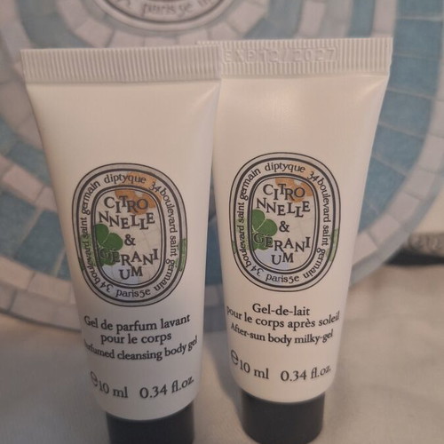 Diptyque Citronnelle & Géranium Duo Limited Edition Summer Collection 2026 new