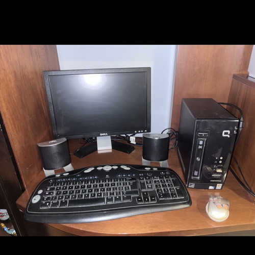 Complete computer-printer set like new with Dell 17" monitor