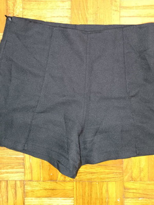 Shein black high-waisted shorts large used