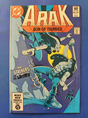 Arak Son of Thunder 6 comic book used, English