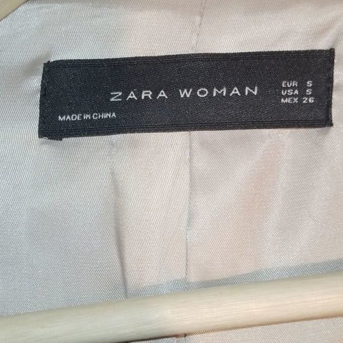 Zara Woman coat used, beige, size S