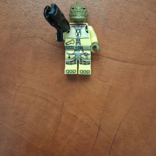 LEGO Star Wars Bossk Minifigure sw0828, rare bounty hunter