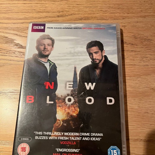 New Blood DVD like new, crime drama series 2 discs